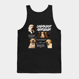 Labrador Retriever Fun Facts Tank Top